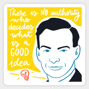 Richard Feynman quote Magnet